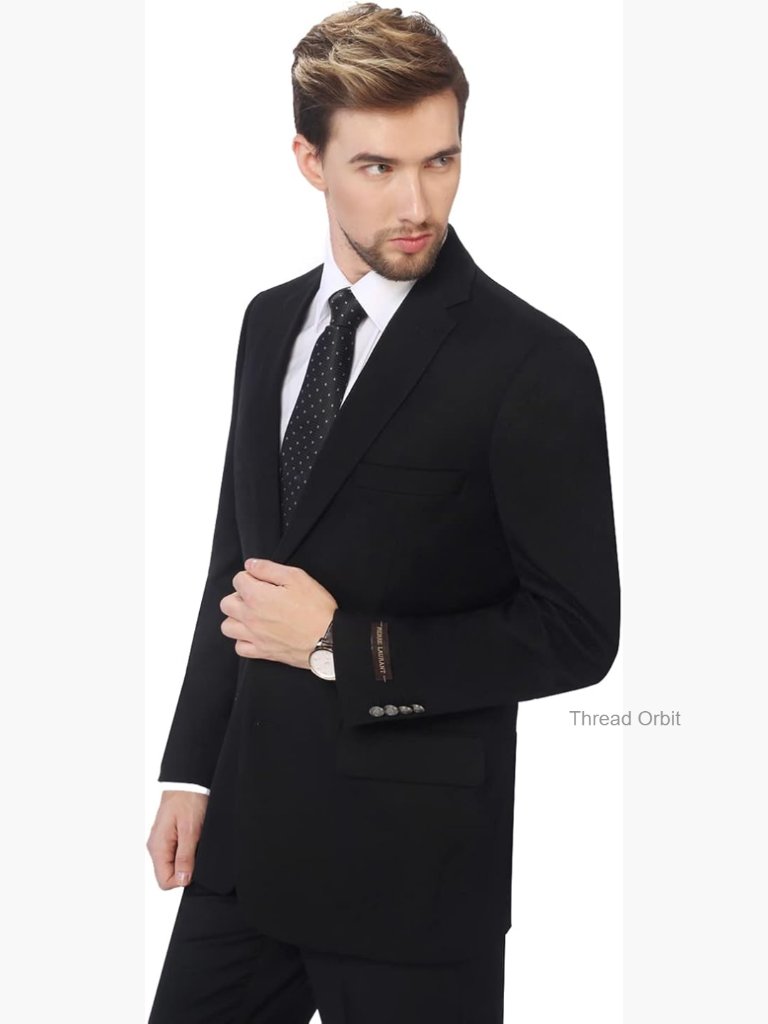 Modern Fit Stretch Blazer Sport Coat Business Casual Lightweight Jacket